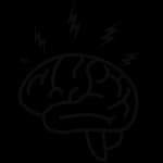 Brain fog relief icon